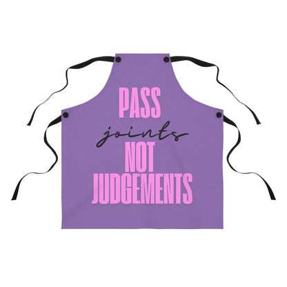 Pass the Vibes Weed Apron