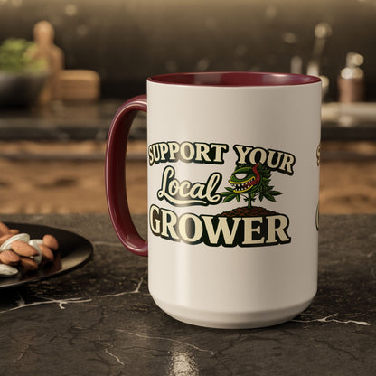Monster Gardens Support Your Local Grower Mug