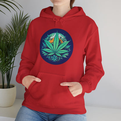 Hazy Blue Dream Weed Hoodie