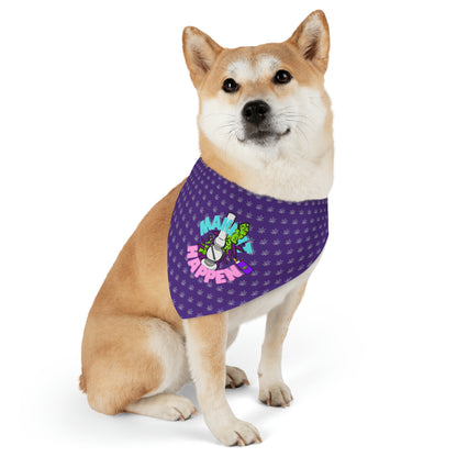 Make It Happen Cannabis Pet Bandana Collar