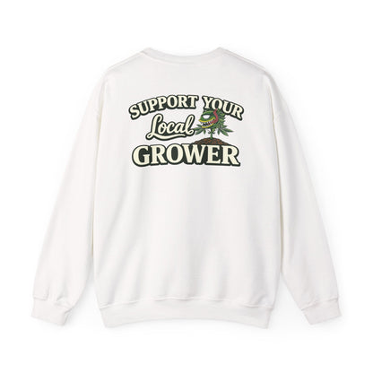 Monster Gardens Support Your Local Grower Crewneck