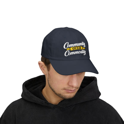 Monster Gardens Community Over Commodity Hat
