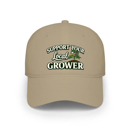 Monster Gardens Support Your Local Grower Baseball Cap