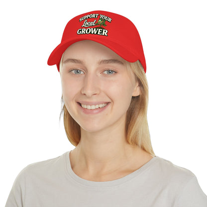 Monster Gardens Support Your Local Grower Baseball Cap