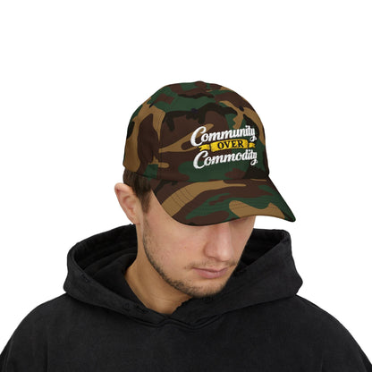 Monster Gardens Community Over Commodity Hat