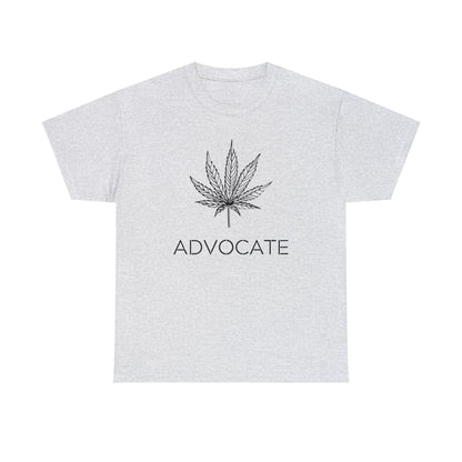 Elegant Advocate Cannabis Leaf Weed T Shirt