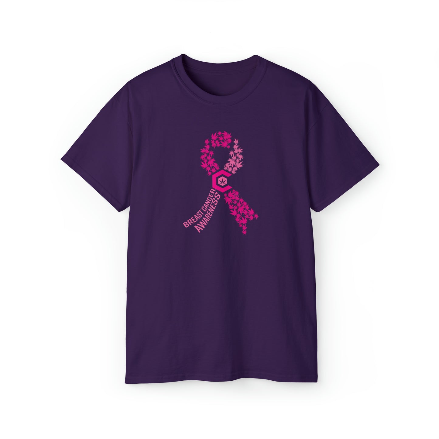 Breast Cancer Awareness Cannabis T-Shirt