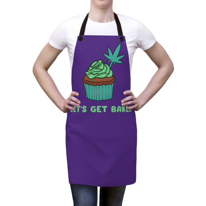 Let's Get Baked Weed Muffin Chef's Apron