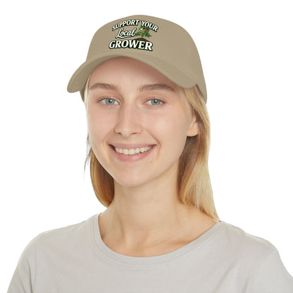 Monster Gardens Support Your Local Grower Baseball Cap