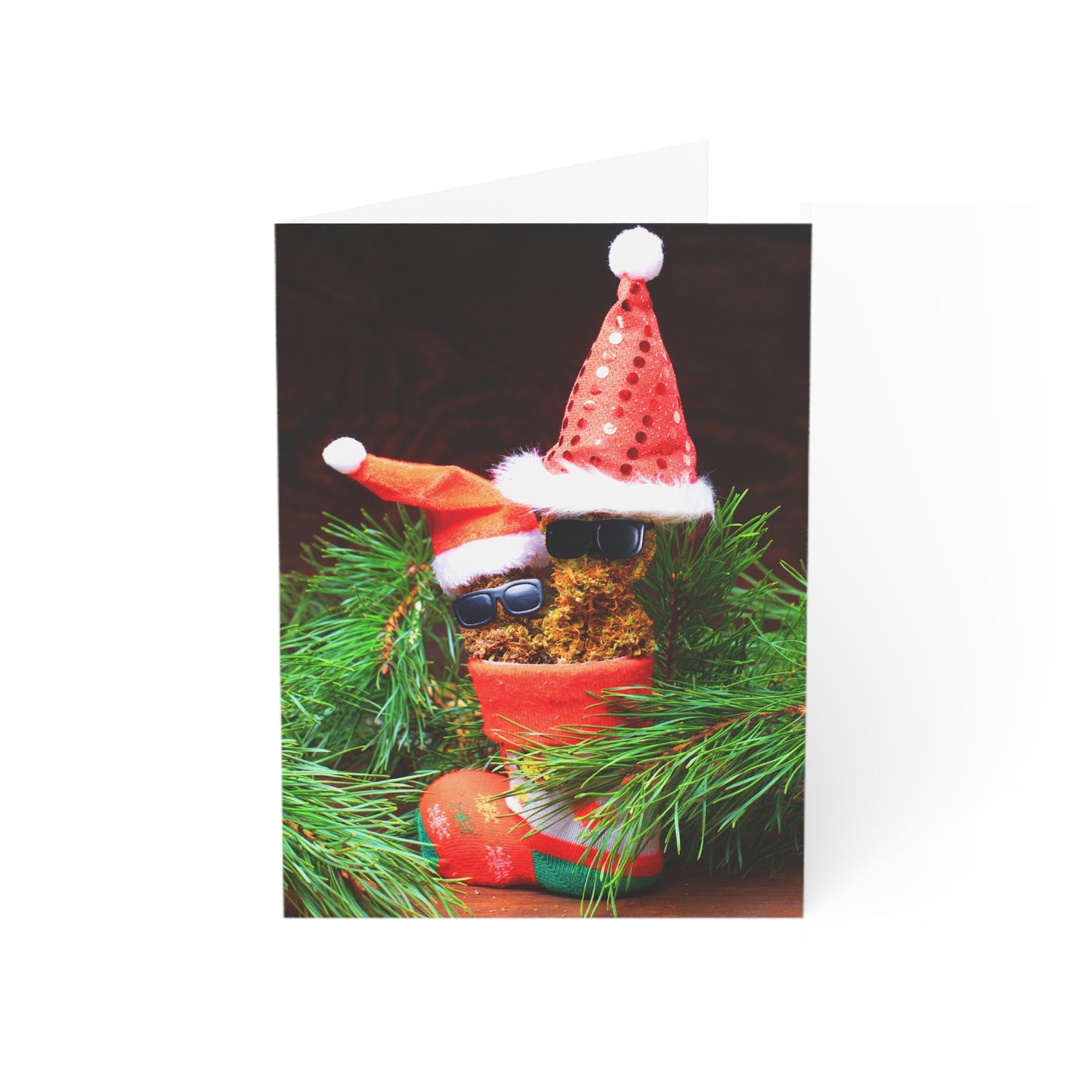 Merry Kushmas From Your Best Bud Christmas Greeting Cards (1, 10, 30, and 50pcs)