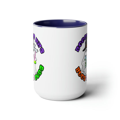 Blue Booong Hits Boos & Buds 15oz Coffee Mug Side 2