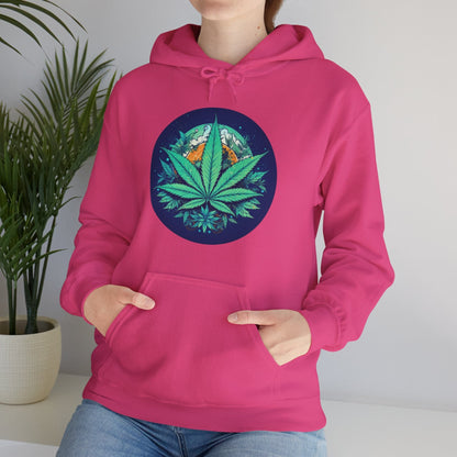 Hazy Blue Dream Weed Hoodie