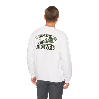 Monster Gardens Support Your Local Grower Crewneck