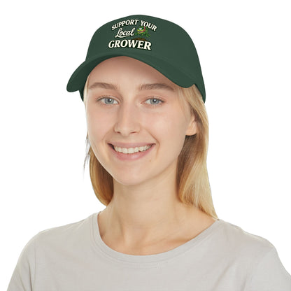 Monster Gardens Support Your Local Grower Baseball Cap