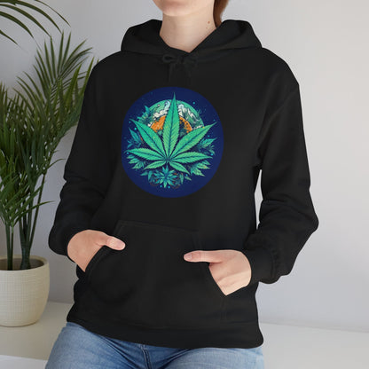 Hazy Blue Dream Weed Hoodie