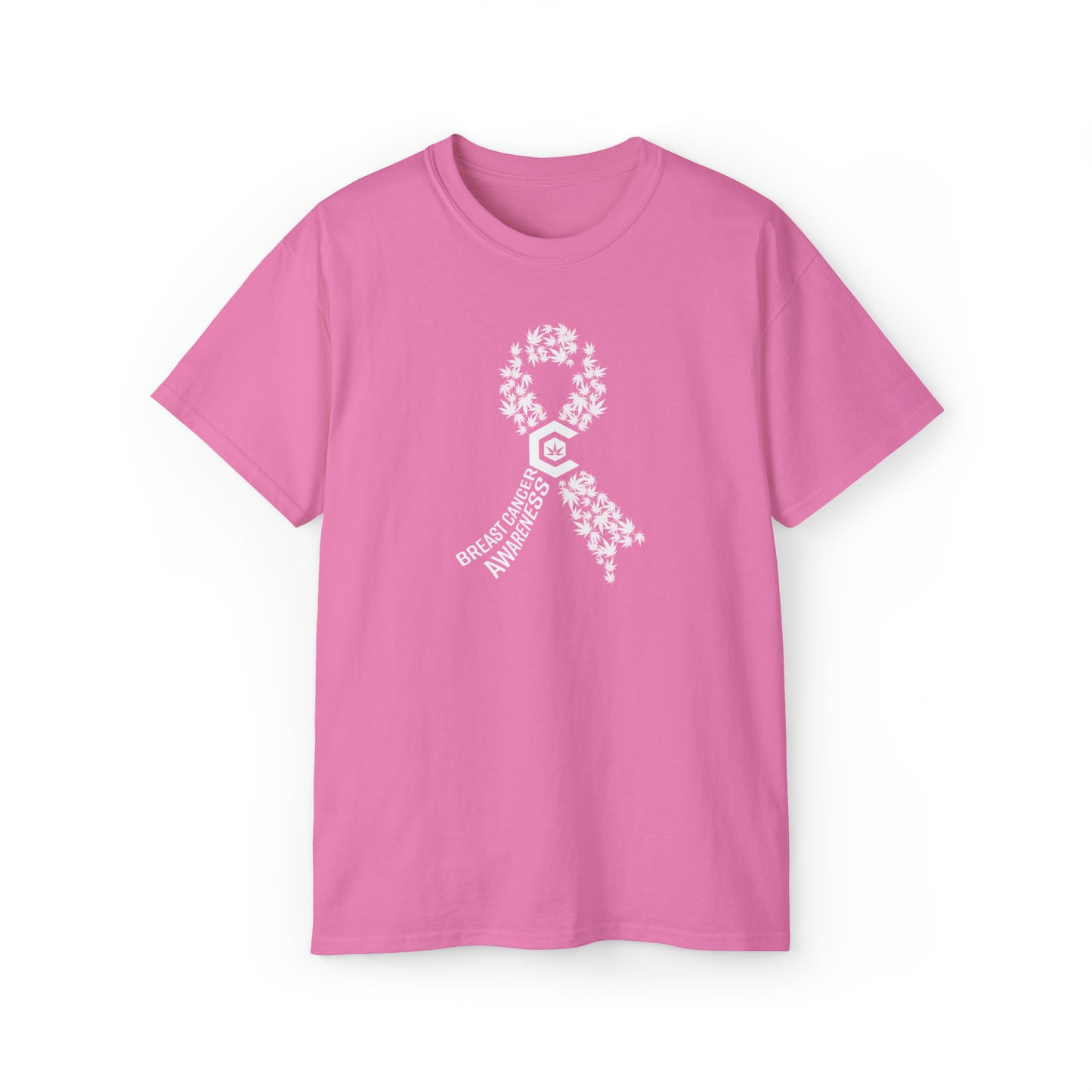 Breast Cancer Awareness Cannabis T-Shirt