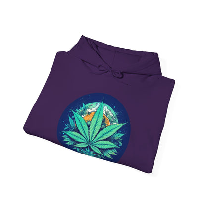 Hazy Blue Dream Weed Hoodie