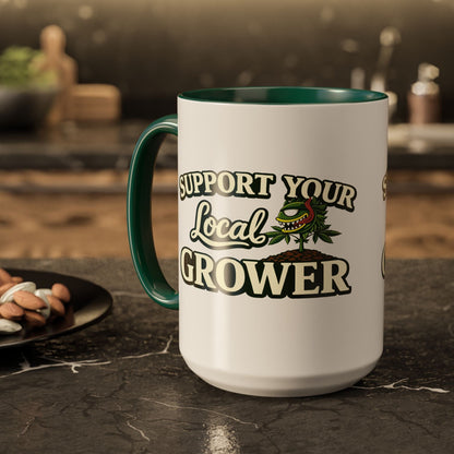 Monster Gardens Support Your Local Grower Mug