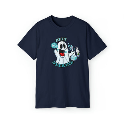 High Spirits Ghost with Bong Weed Shirt