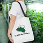 It's 4:20 Somewhere with Open Joint Illustration Marijuana-Themed Tote Bag