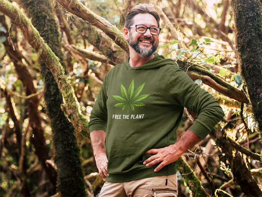 Free The Plant Cannabis Hoodie