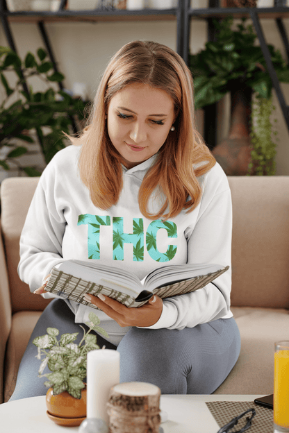  Women's THC Leaf Hoodie