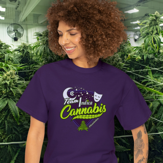 Team Indica Cannabis Lover Unisex T-Shirt | 100% Cotton, Classic Fit