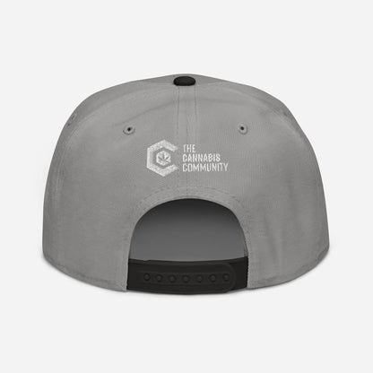 black and Gray Back Blue Dream Snapback Hat