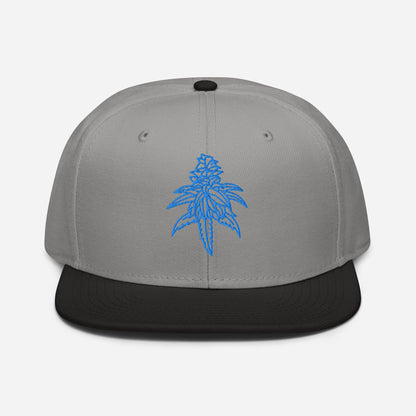 black and Gray Front Blue Dream Snapback Hat