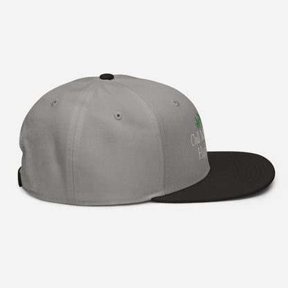 Black Gray Right Side Call Me Your Highness Snapback Hat