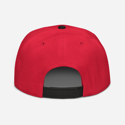 Black and Red Back Call Me Your Highness Snapback Hat