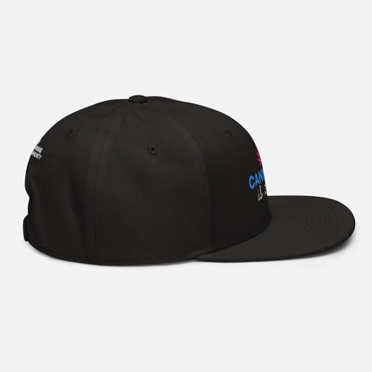 Black Right Side Cannabis is Life Snapback Hat