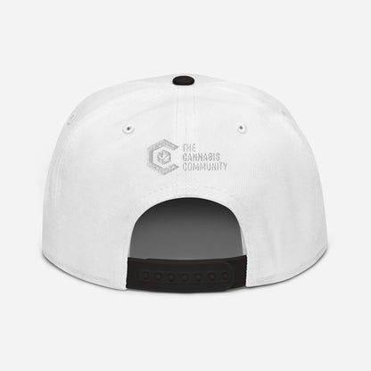 Black and White Back Blue Dream Snapback Hat