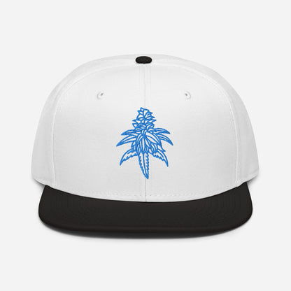 Black and White Front Blue Dream Snapback Hat