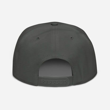 Charcoal Gray Back Call Me Your Highness Snapback Hat