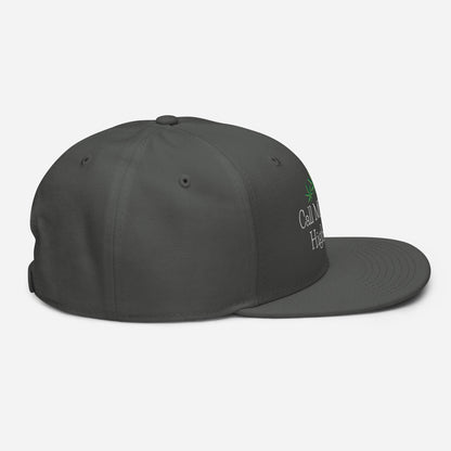 Charcoal Gray Right Side Call Me Your Highness Snapback Hat