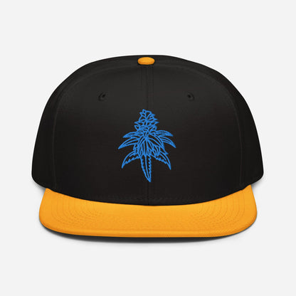 Gold and Black Front Blue Dream Snapback Hat