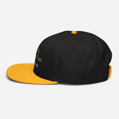 Gold and Black Left Side Call Me Your Highness Snapback Hat