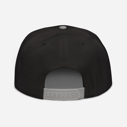 Gray and Black Back Call Me Your Highness Snapback Hat