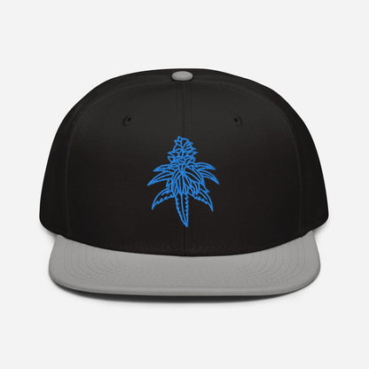 Gray and Black Front Blue Dream Snapback Hat