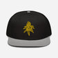 Golden Goat Cannabis Snapback Hat