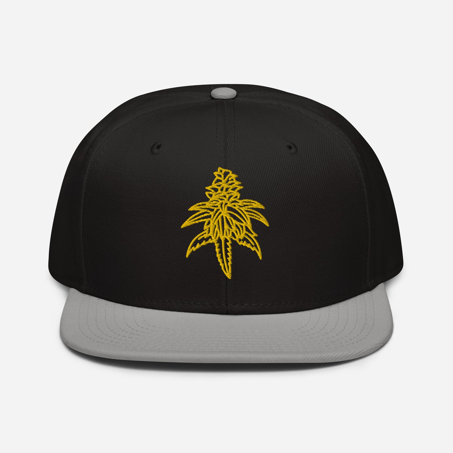 Golden Goat Cannabis Snapback Hat
