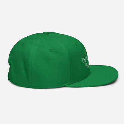 Kelly Green Right Side Call Me Your Highness Snapback Hat