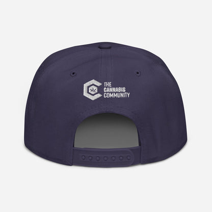 Navy Blue Back Blue Dream Snapback Hat