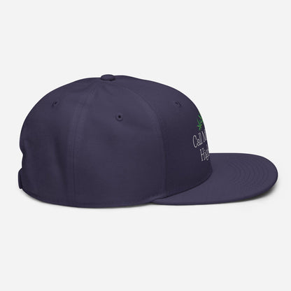 Navy Blue Right Side Call Me Your Highness Snapback Hat