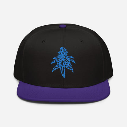 Purple Black Front Blue Dream Snapback Hat