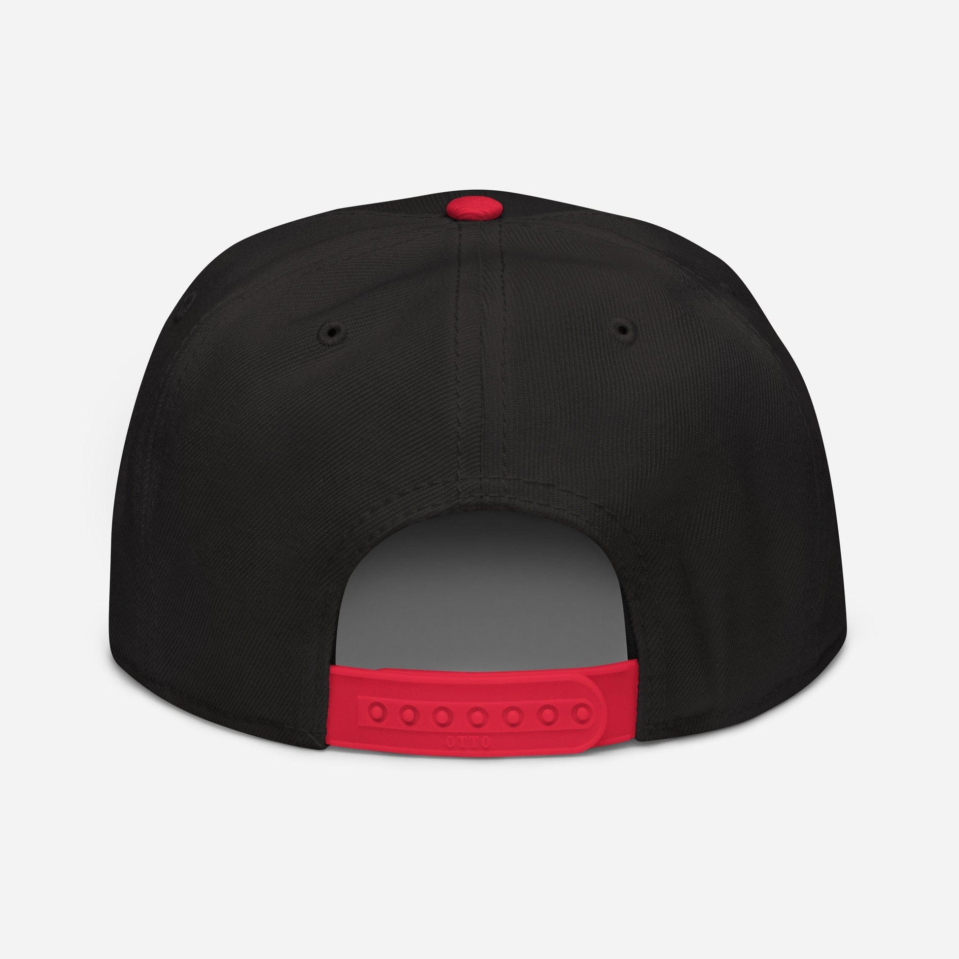 Red and Black Black Call Me Your Highness Snapback Hat