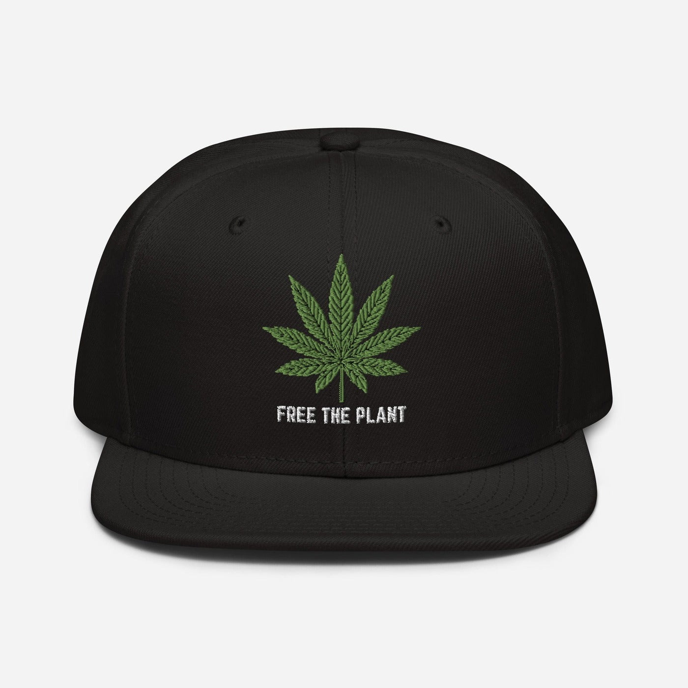 Free The Plant Snapback Hat — standardized featured product image
