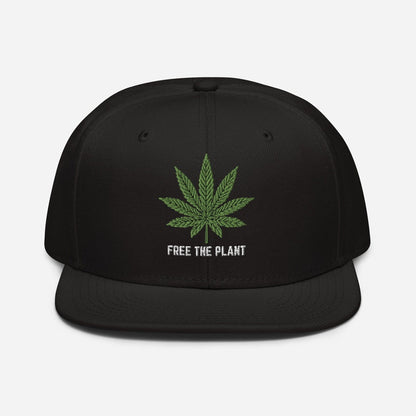 Free The Plant Snapback Hat — standardized featured product image