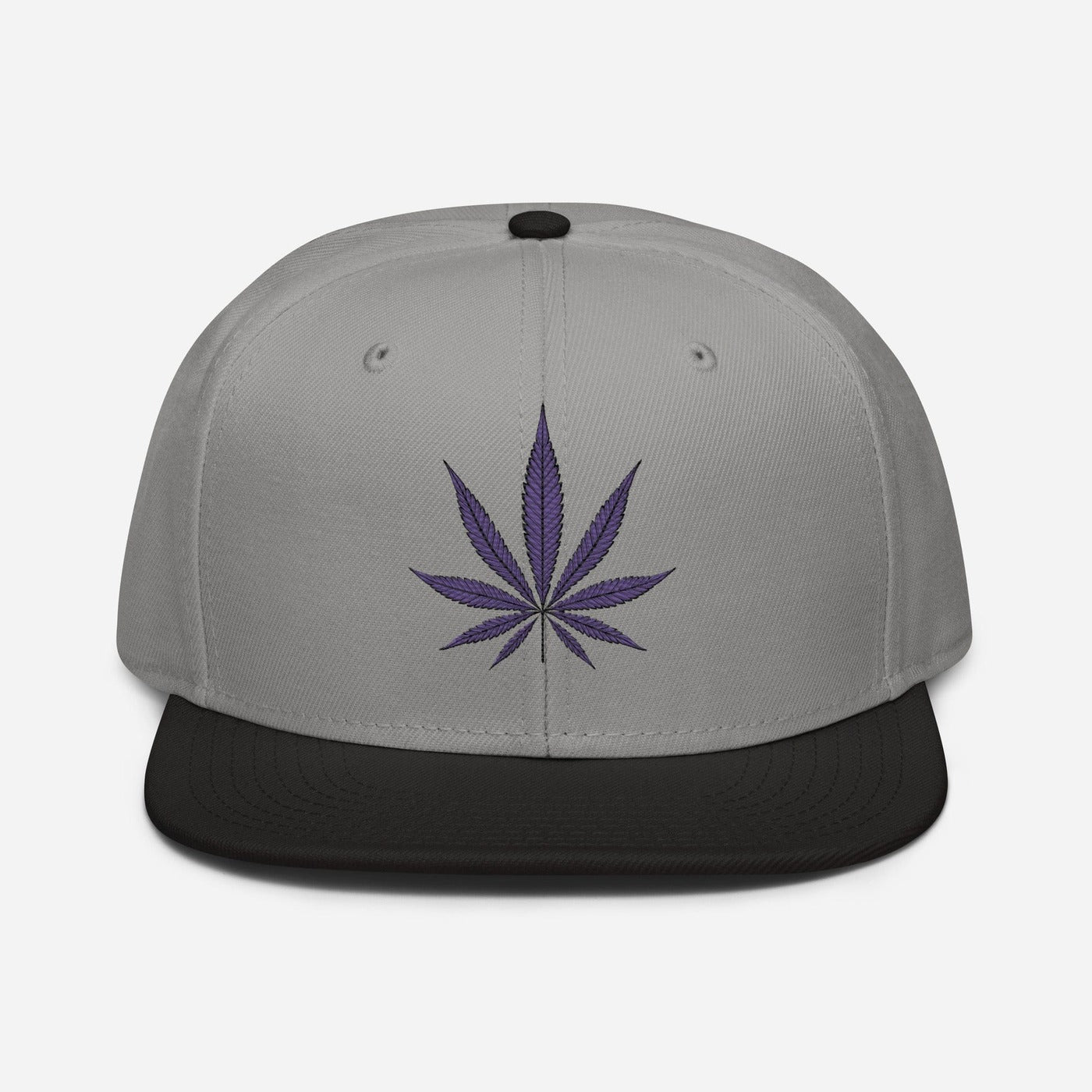 Purple Haze Marijuana Snapback Hat — standardized featured product image